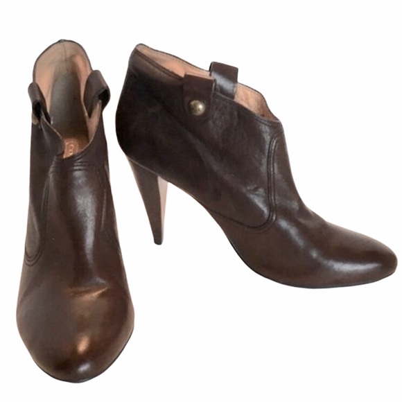 COACH LEATHER BOOTS - Picture 1 of 14